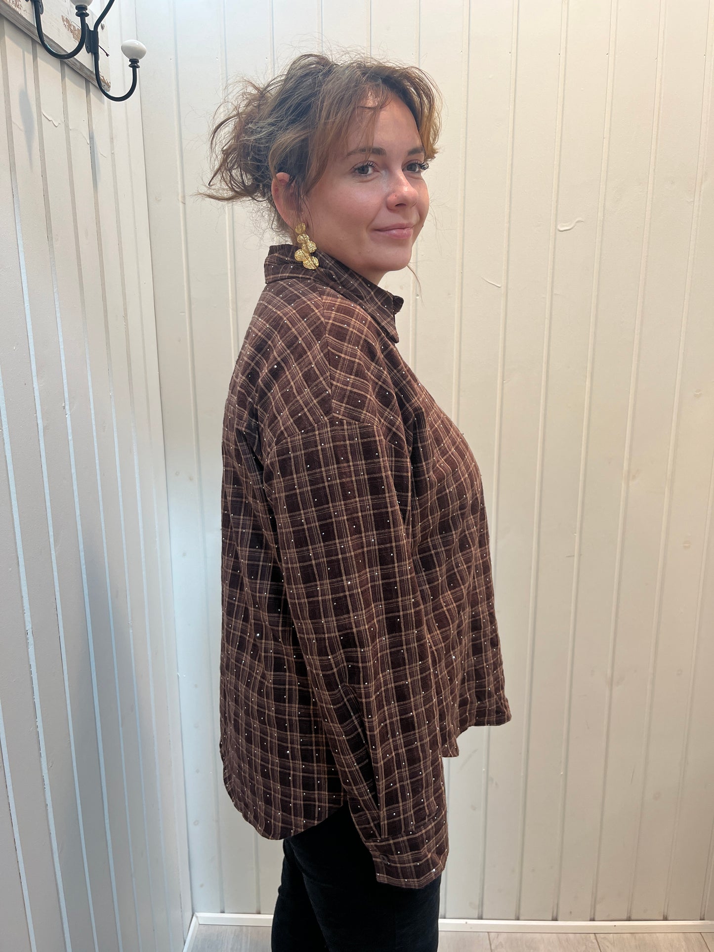 Ternet Skjorte Med Sten