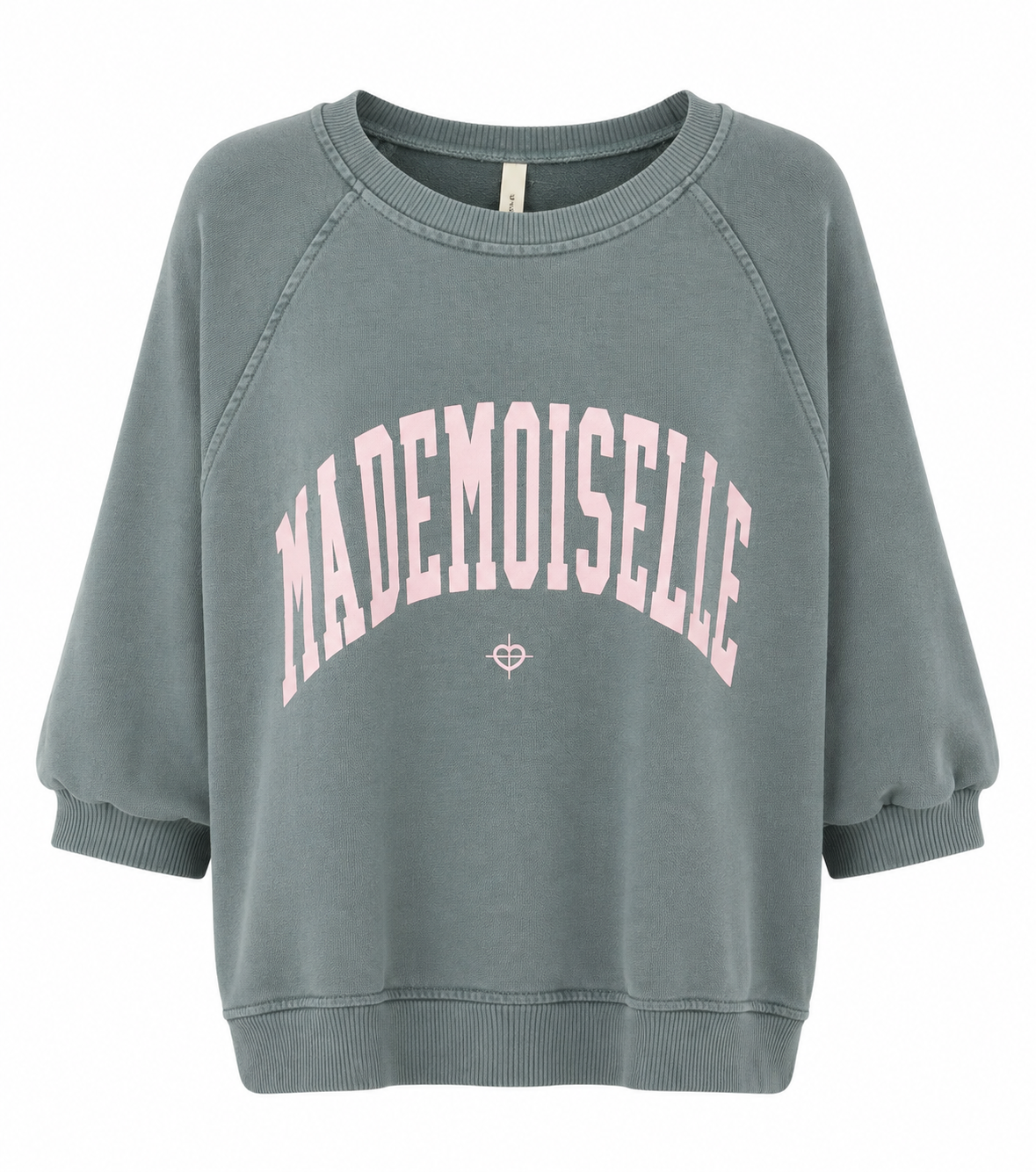 Sweatshirt med Mademoiselle-print