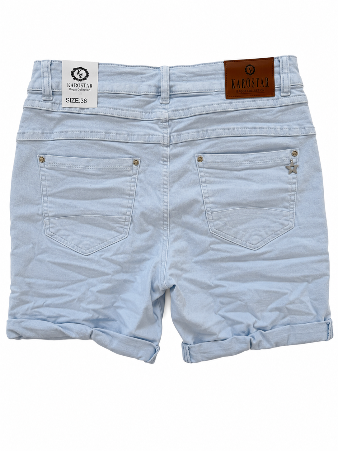 Karostar Denim Shorts - Blå