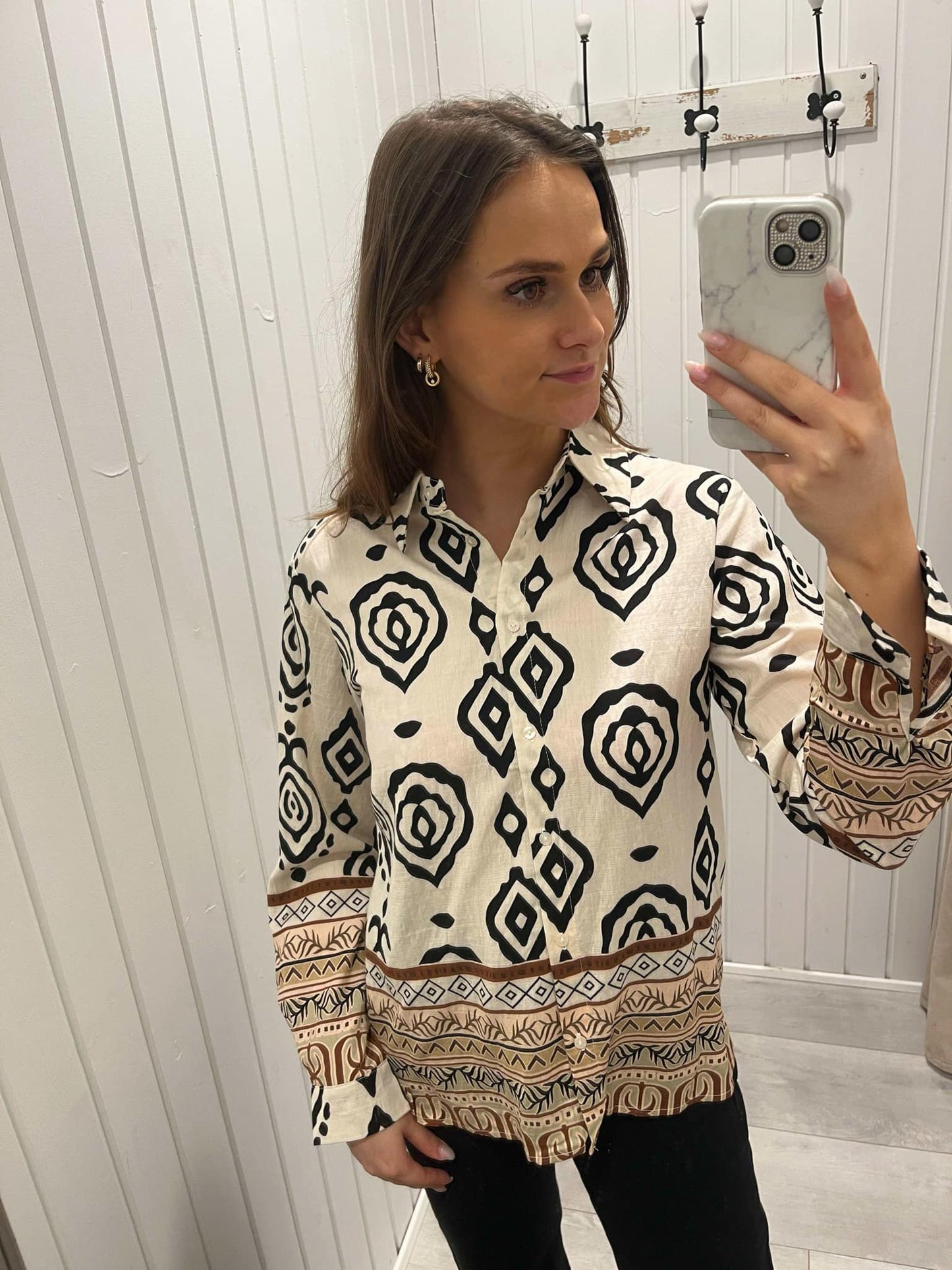 Skjortebluse