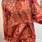 Rød Paisley Skjorte