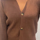 Strikcardigan Med Knapper