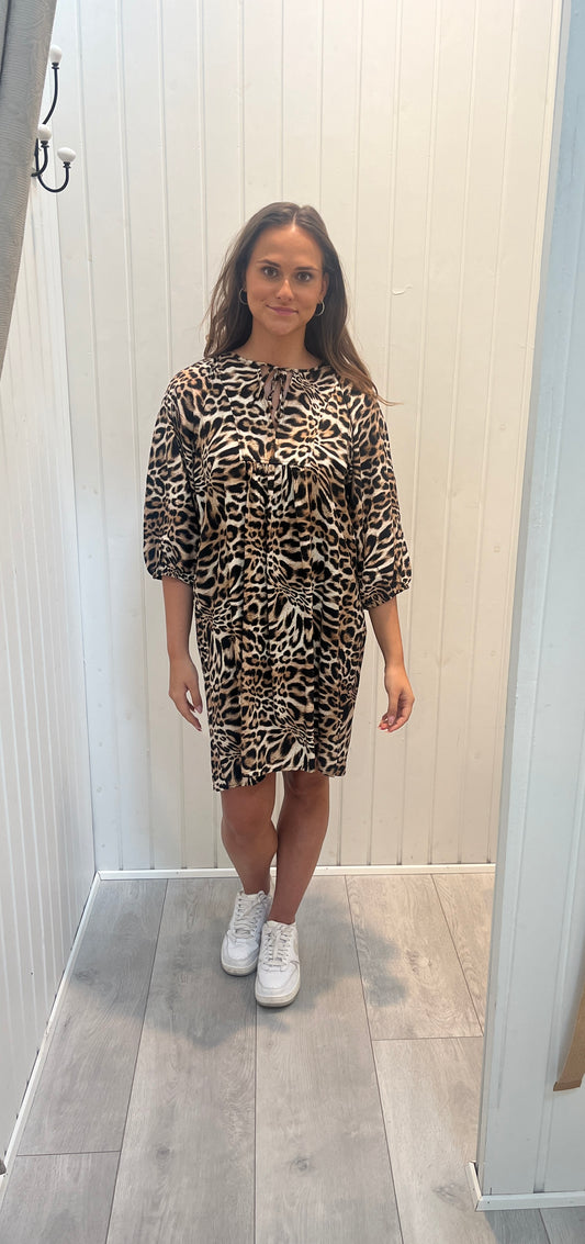 Leopard Kjole