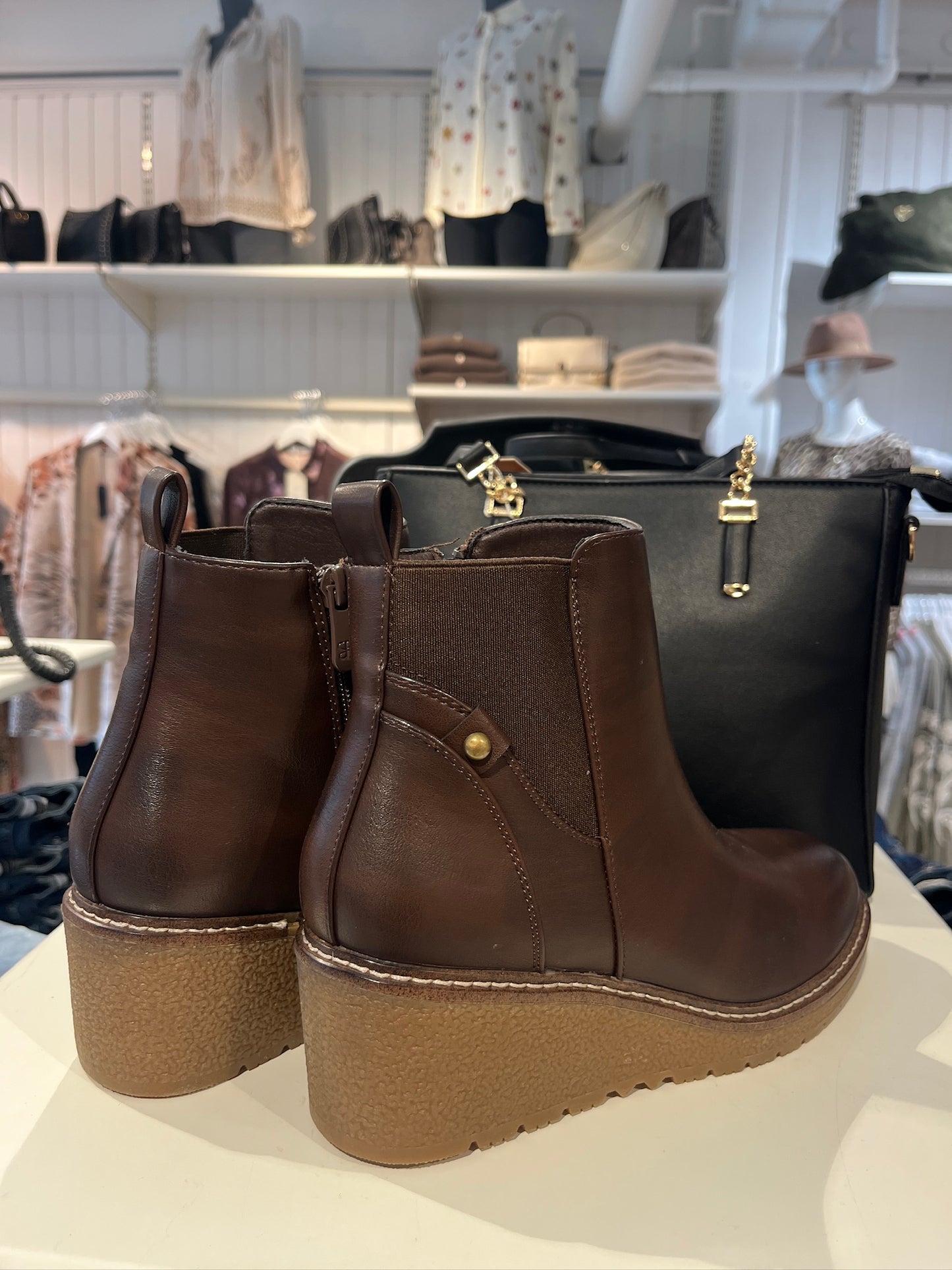 Brune Korte Støvler