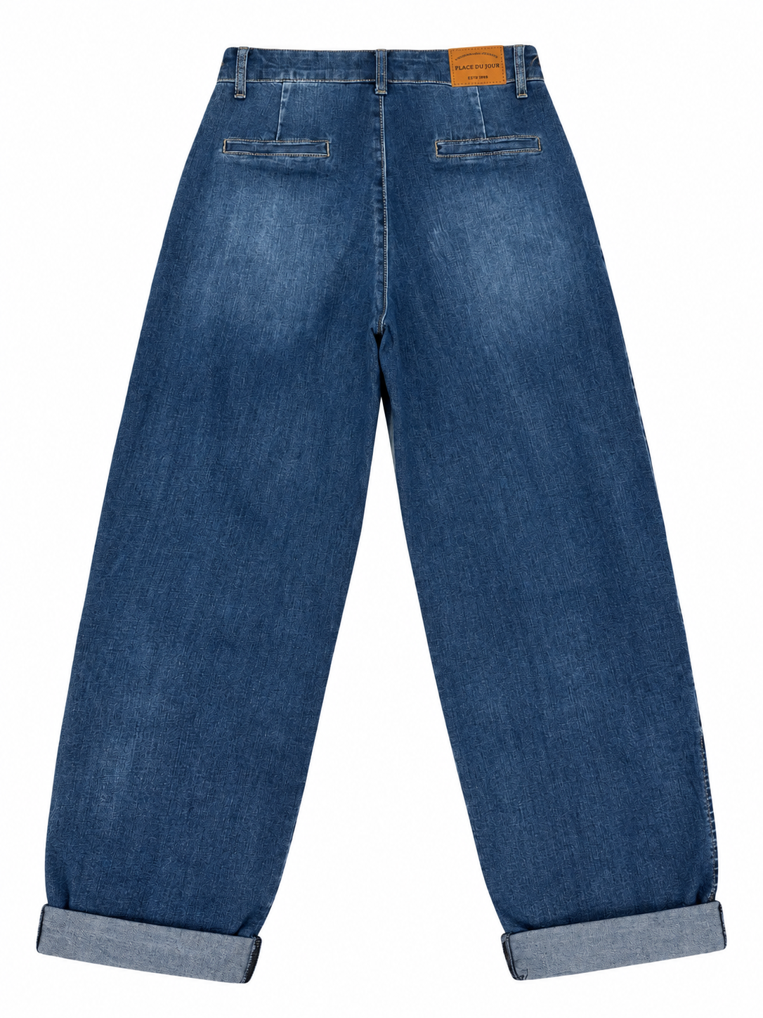Ballonbukser - mørkeblå denim
