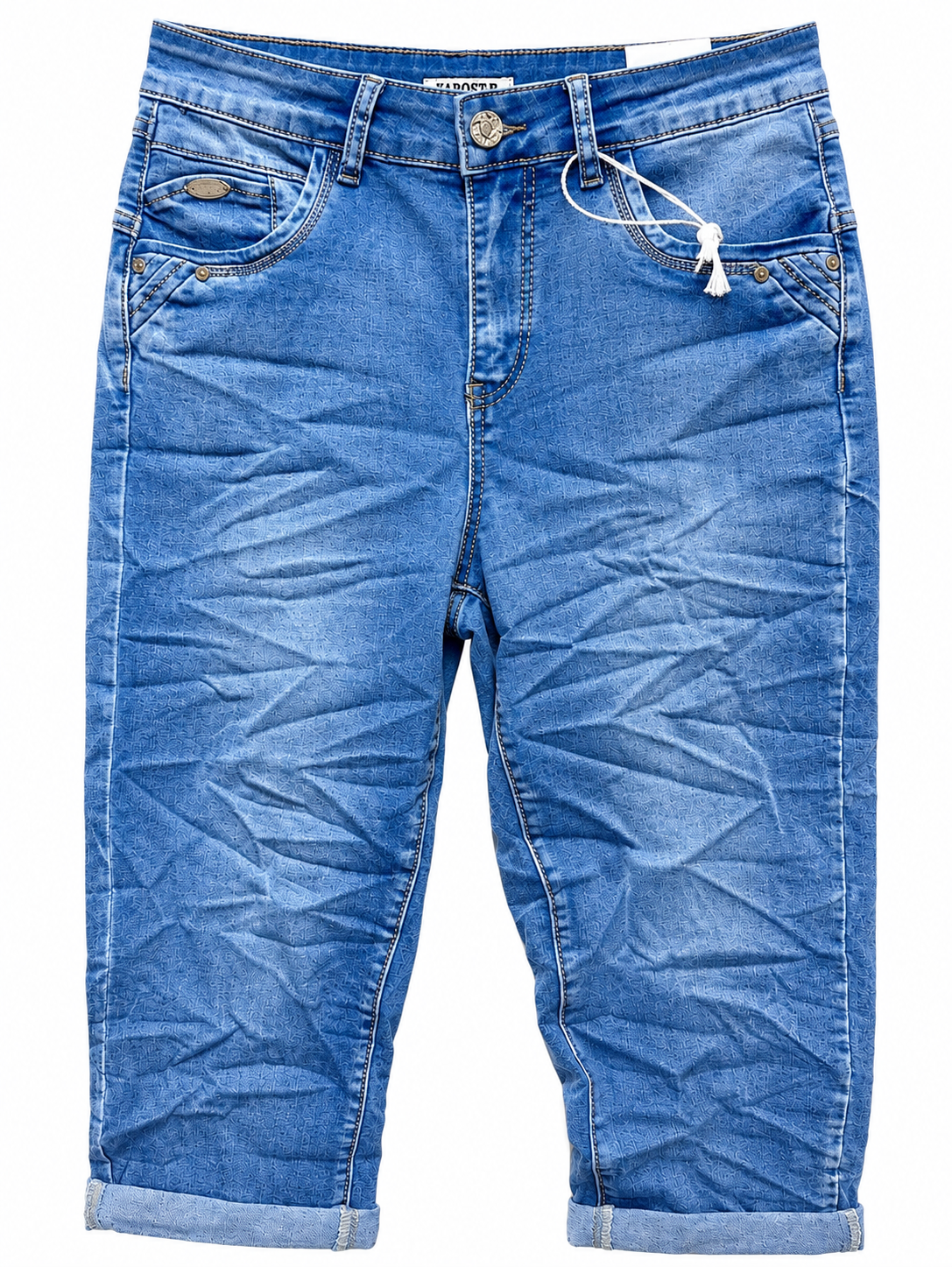 Karostar Denim Knickers med Lynlås