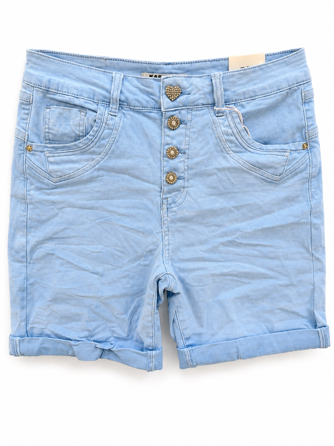 Karostar Denim Shorts - Blå