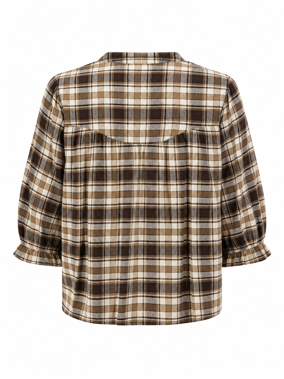 Ternet bluse i vintagelook