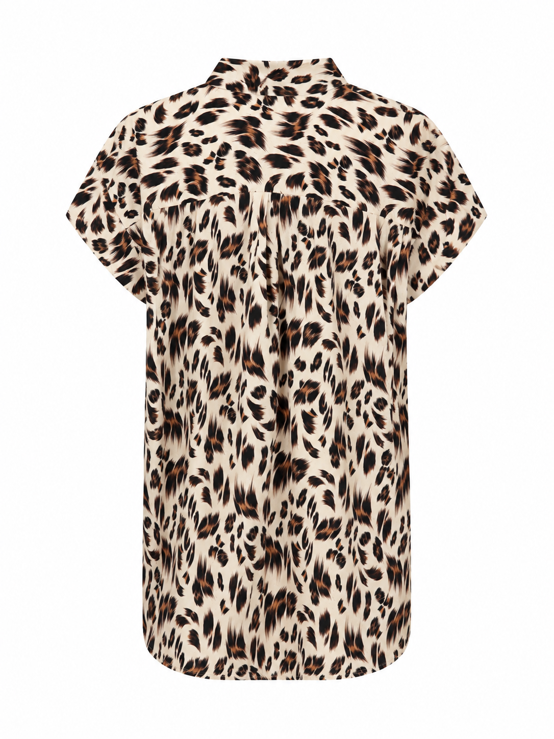 Kjole i leopardprint