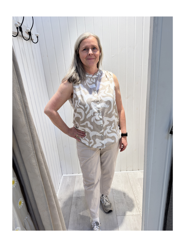 Halterneck bluse