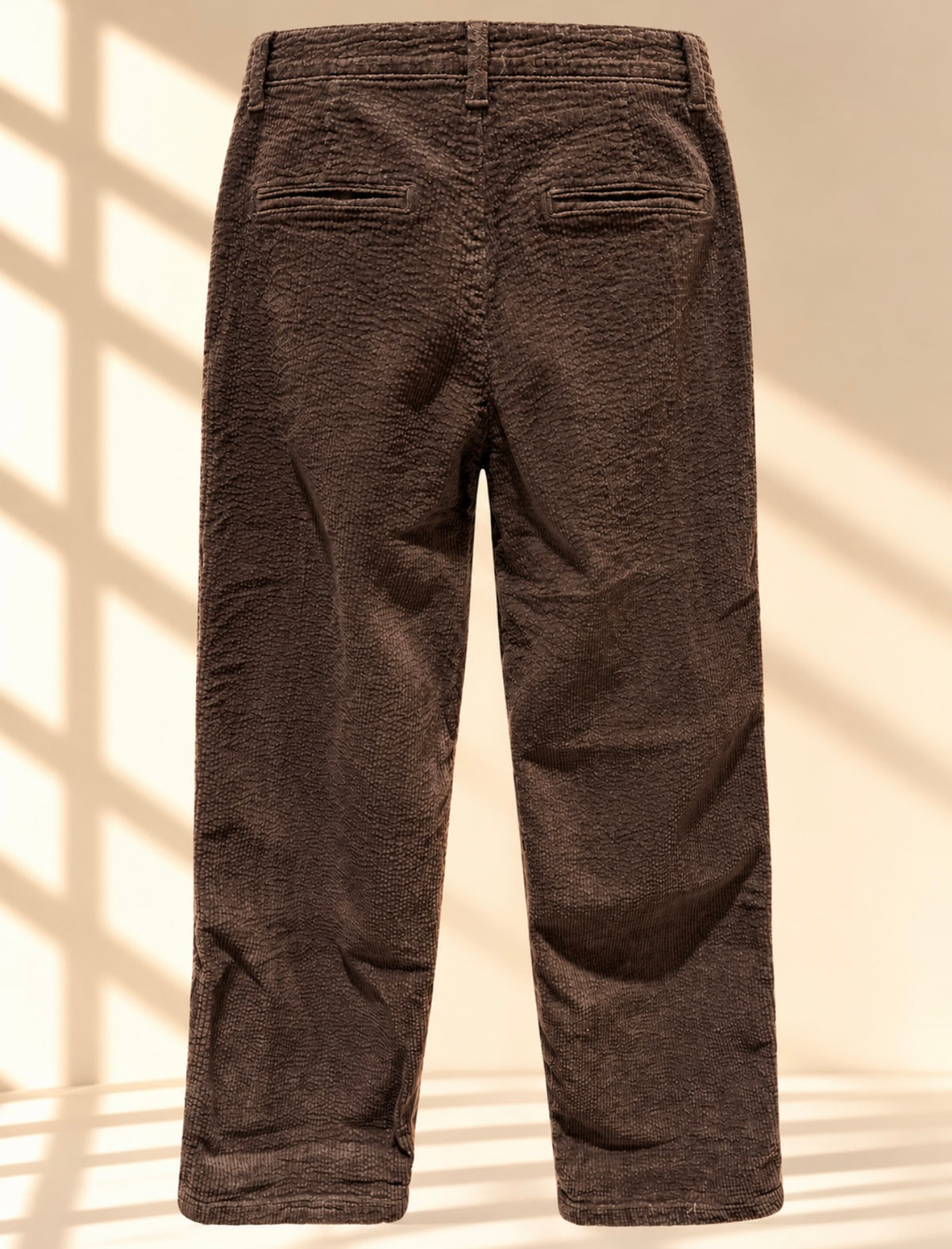 Brune fløjlsbukser