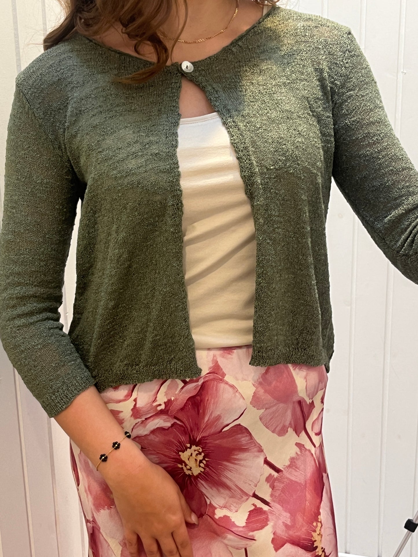 Letstrikket cardigan
