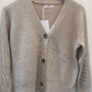Strikcardigan Med Knapper