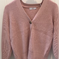 Strikcardigan Med Knapper