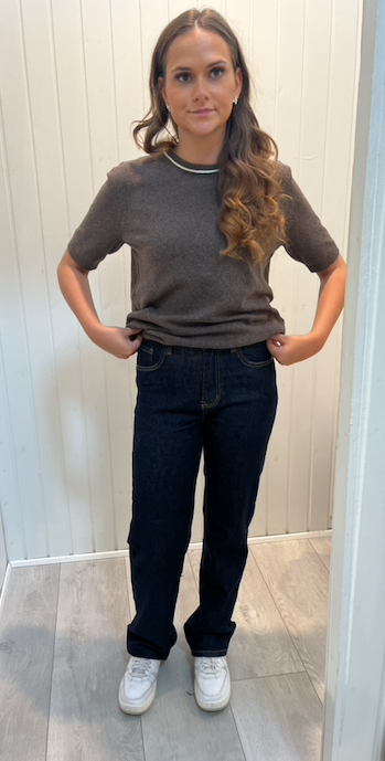 Karostar - Mørkeblå bukser Med Lige ben