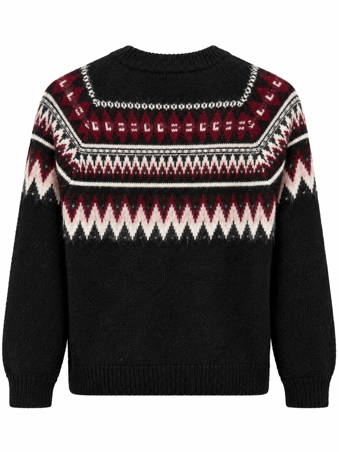 Norsk sweater med lynlås